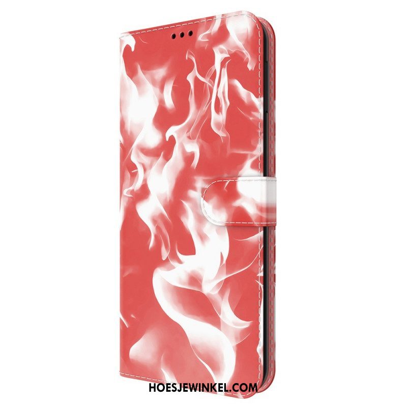 Leren Hoesje voor Samsung Galaxy A53 5G Abstract Patroon