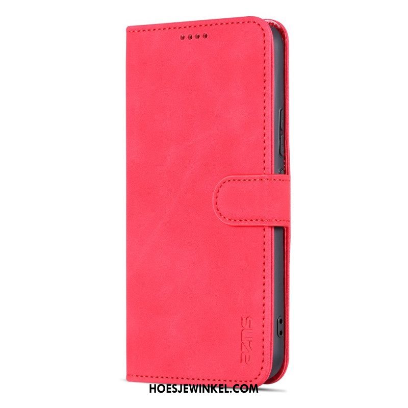 Leren Hoesje voor Samsung Galaxy A54 5G Kunstleer Azns