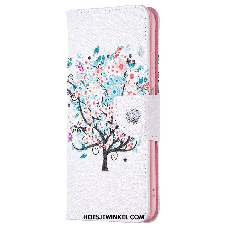 Leren Hoesje voor Samsung Galaxy M23 5G Boom Decoratie