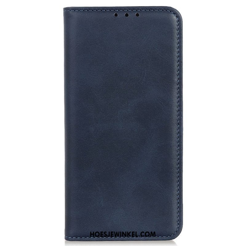 Leren Hoesje voor Samsung Galaxy M23 5G Gespleten Leer