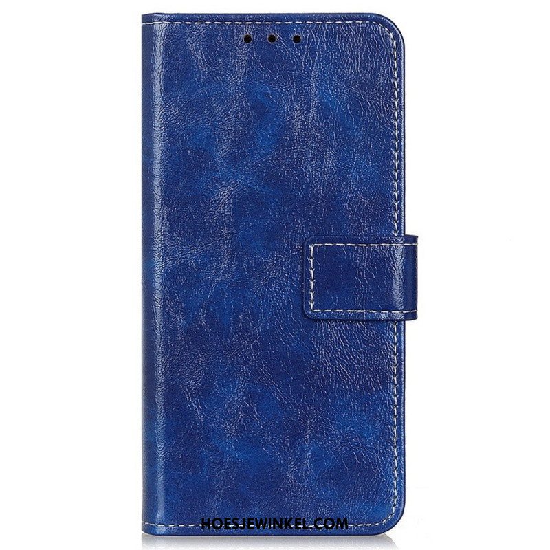 Leren Hoesje voor Samsung Galaxy M23 5G Glanzend Kunstleer