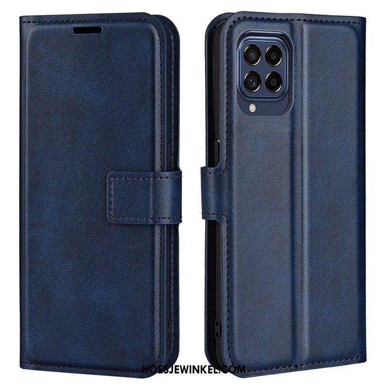 Leren Hoesje voor Samsung Galaxy M53 5G Slank Extreem Leereffect