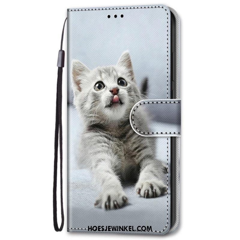 Leren Hoesje voor Samsung Galaxy S22 Plus 5G De Mooiste Katten
