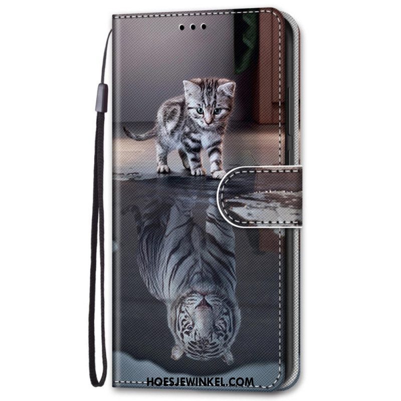 Leren Hoesje voor Samsung Galaxy S22 Plus 5G De Mooiste Katten