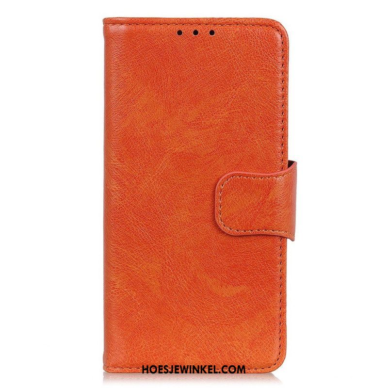 Leren Hoesje voor Samsung Galaxy S23 5G Splitnappaleer