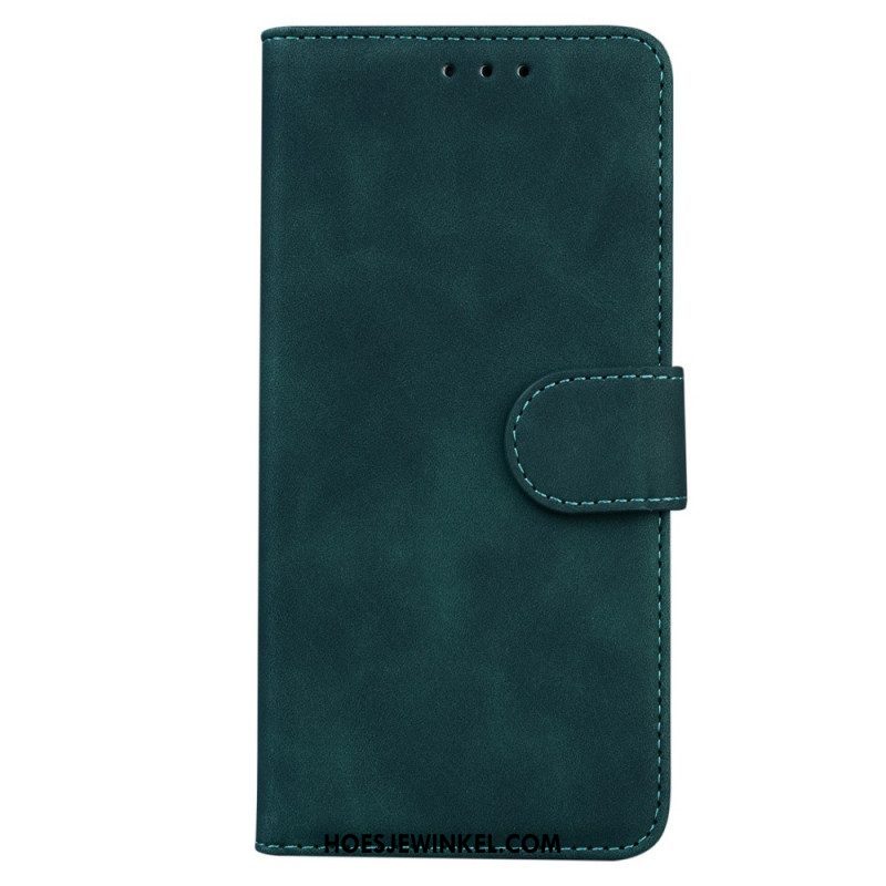 Leren Hoesje voor Sony Xperia 1 IV Effen Kleur