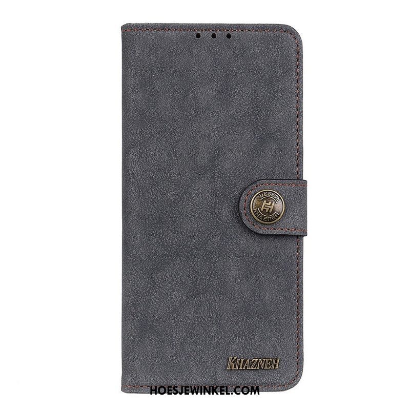 Leren Hoesje voor Sony Xperia 10 IV Vintage Khazneh Splitleer