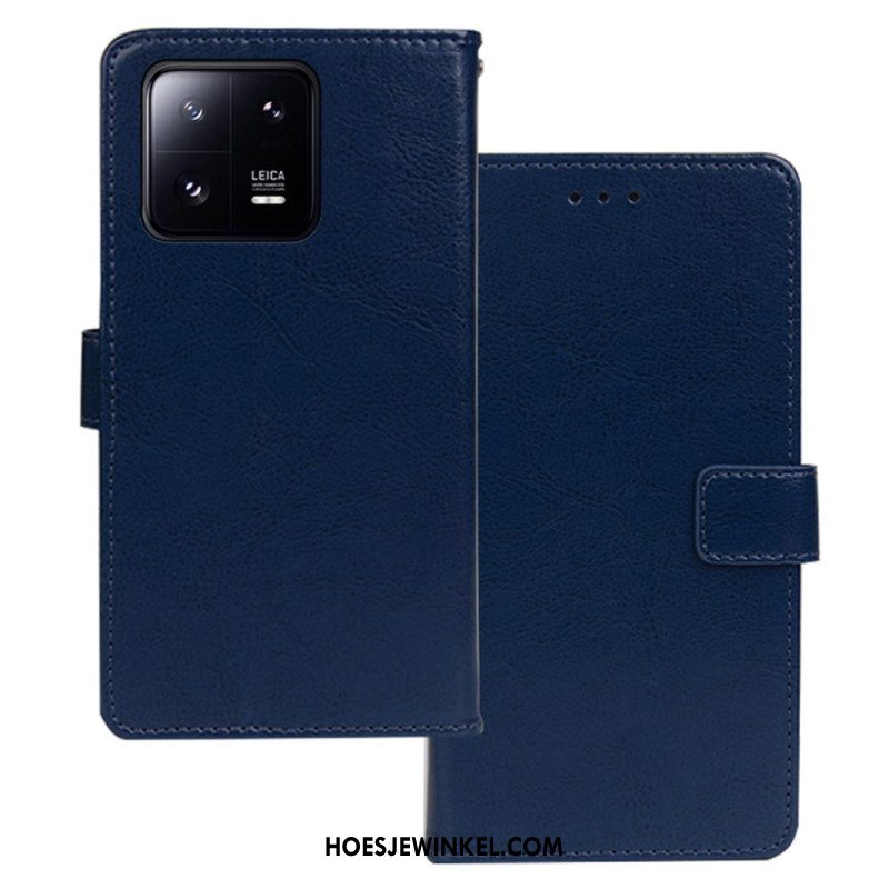 Leren Hoesje voor Xiaomi 13 Pro Idewei Lederen Stijl