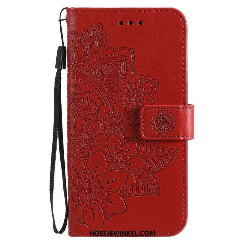 Leren Hoesje voor Xiaomi Redmi Note 10 5G Mandala