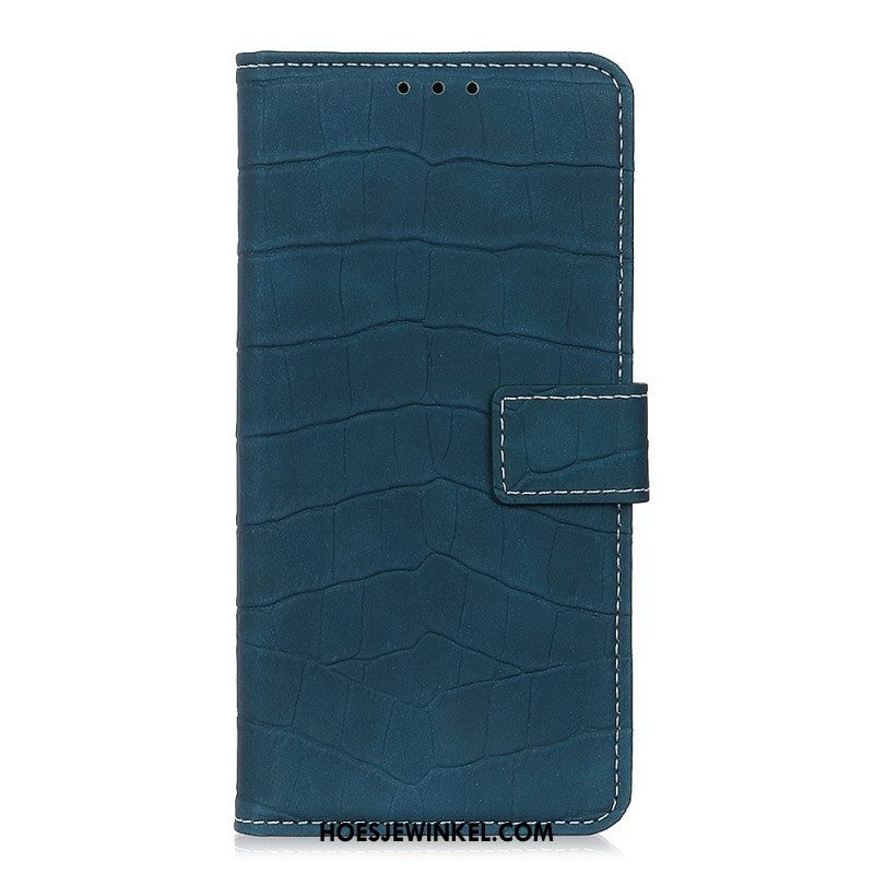 Leren Hoesje voor Xiaomi Redmi Note 11 Pro / 11 Pro 5G Krokodillen Kracht