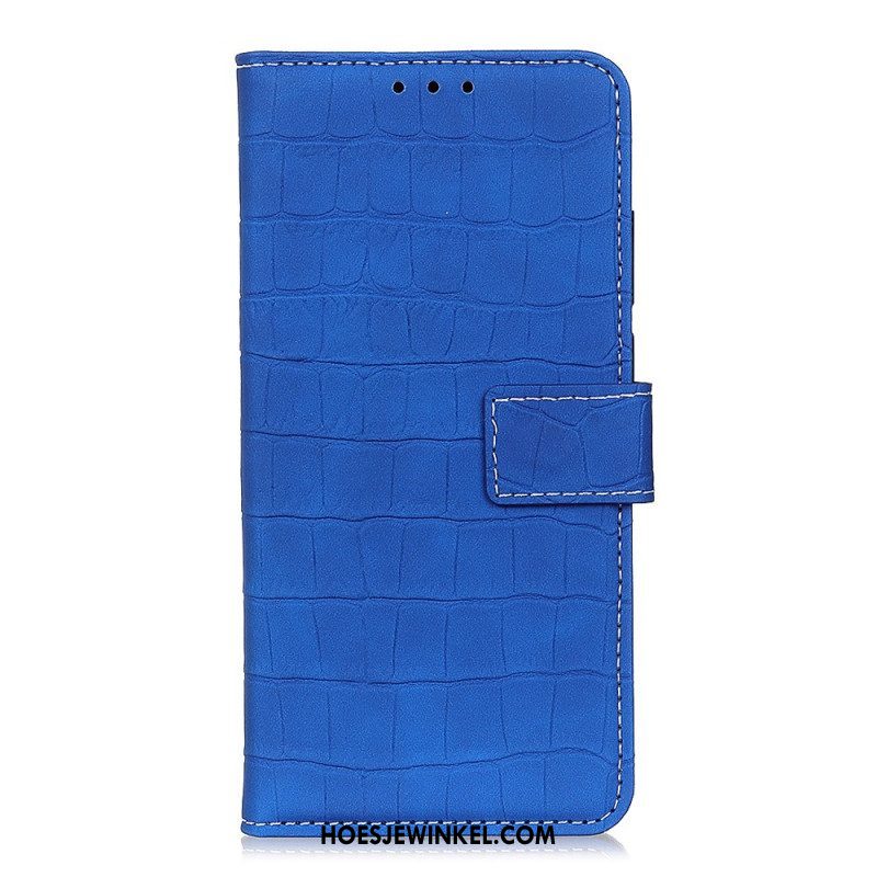 Leren Hoesje voor Xiaomi Redmi Note 11 Pro / 11 Pro 5G Krokodillen Kracht