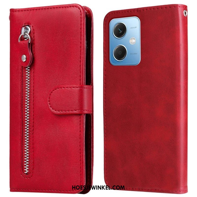 Leren Hoesje voor Xiaomi Redmi Note 12 5G Portemonnee