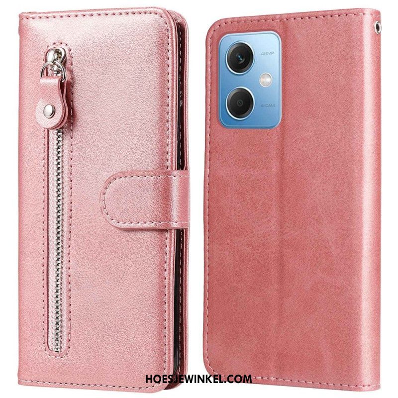 Leren Hoesje voor Xiaomi Redmi Note 12 5G Portemonnee