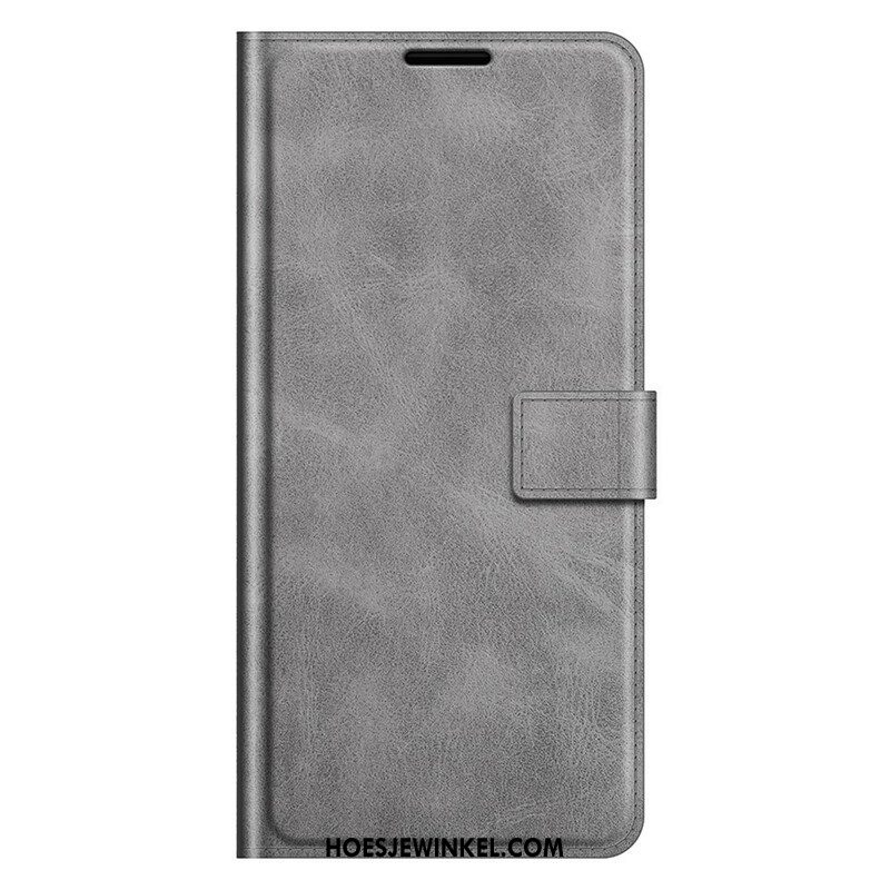 Leren Hoesje voor iPhone 13 Pro Max Slank Extreem Leereffect