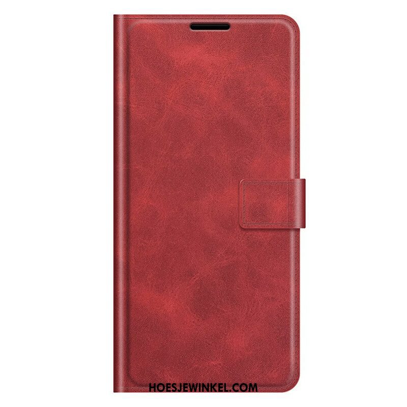 Leren Hoesje voor iPhone 13 Pro Max Slank Extreem Leereffect