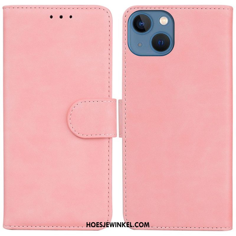 Leren Hoesje voor iPhone 14 Plus Stijl Lederen Couture