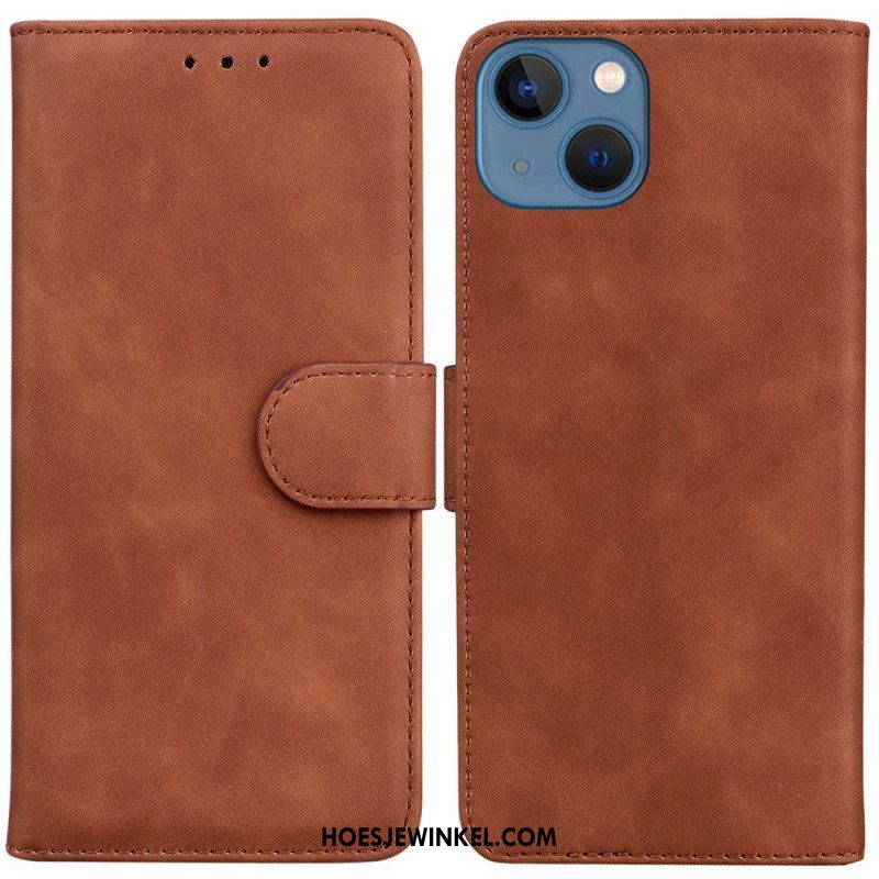 Leren Hoesje voor iPhone 14 Plus Stijl Lederen Couture