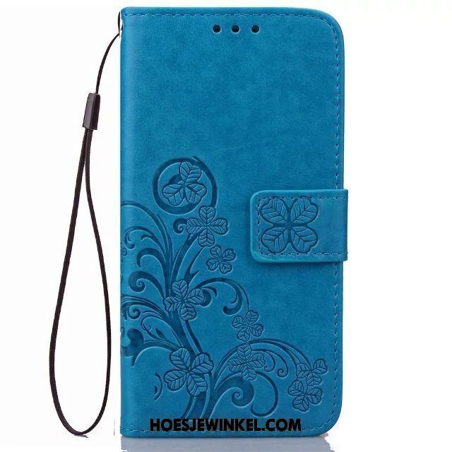 Lg G4 Hoesje Anti-fall Folio Bescherming, Lg G4 Hoesje Leren Etui Hoes Braun