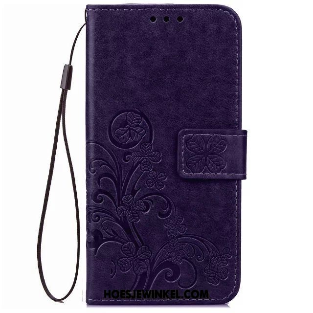 Lg G4 Hoesje Anti-fall Folio Bescherming, Lg G4 Hoesje Leren Etui Hoes Braun