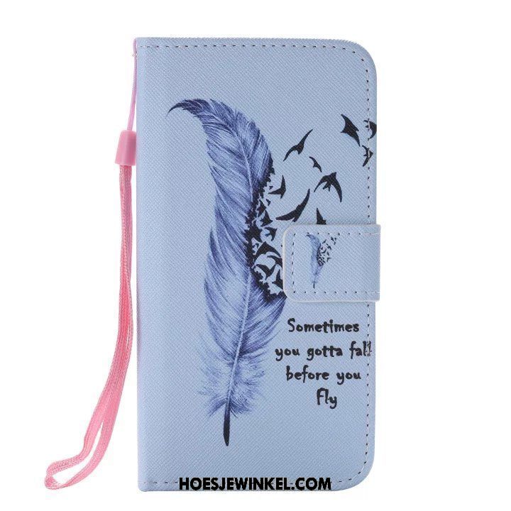 Lg G4 Hoesje Clamshell Mobiele Telefoon Leren Etui, Lg G4 Hoesje Hoes Pu