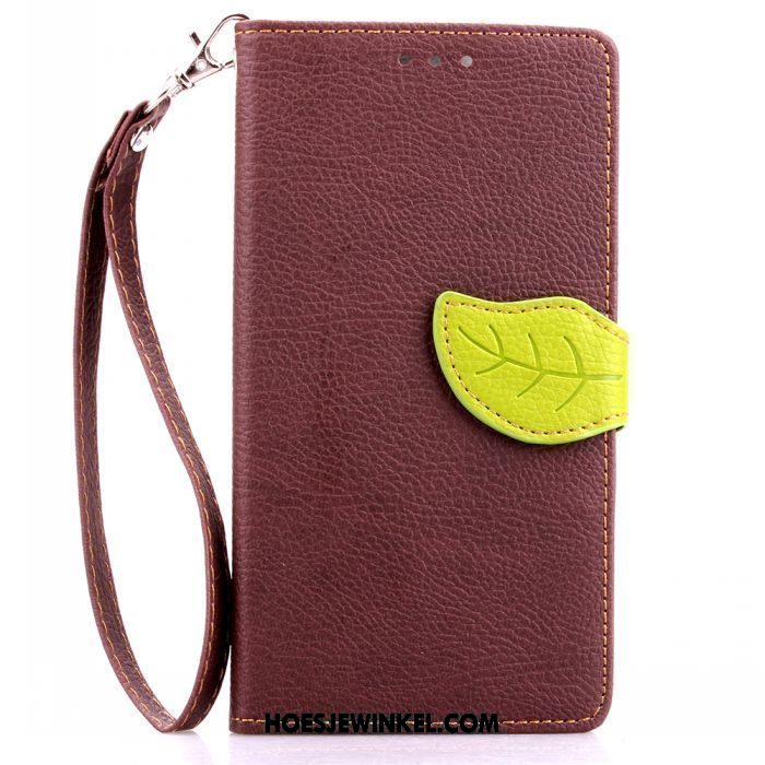 Lg G4 Hoesje Kaart Rood Portemonnee, Lg G4 Hoesje Hoes Clamshell