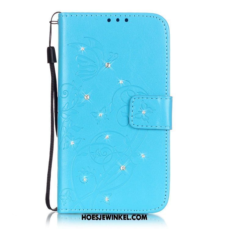 Lg G4 Hoesje Leren Etui Ondersteuning Mobiele Telefoon, Lg G4 Hoesje Zwart Hanger