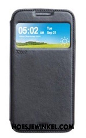Lg G4 Hoesje Mobiele Telefoon Open Het Venster Magnetisch, Lg G4 Hoesje Bescherming Rood