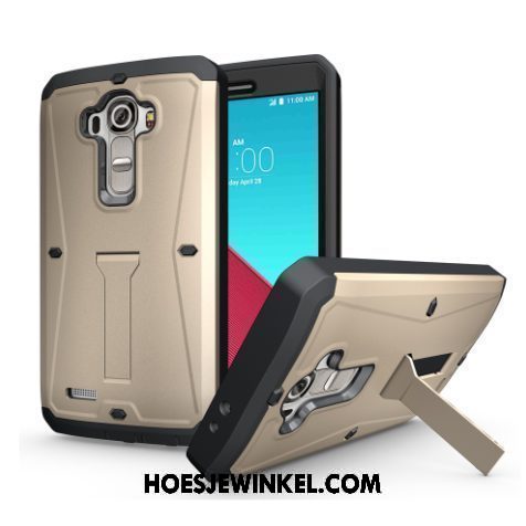 Lg G4 Hoesje Ondersteuning Hoes Mobiele Telefoon, Lg G4 Hoesje Anti-fall Bescherming