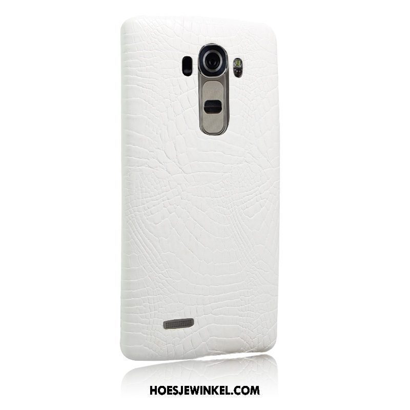 Lg G4 Hoesje Rood Anti-fall Hoes, Lg G4 Hoesje Bescherming Leer