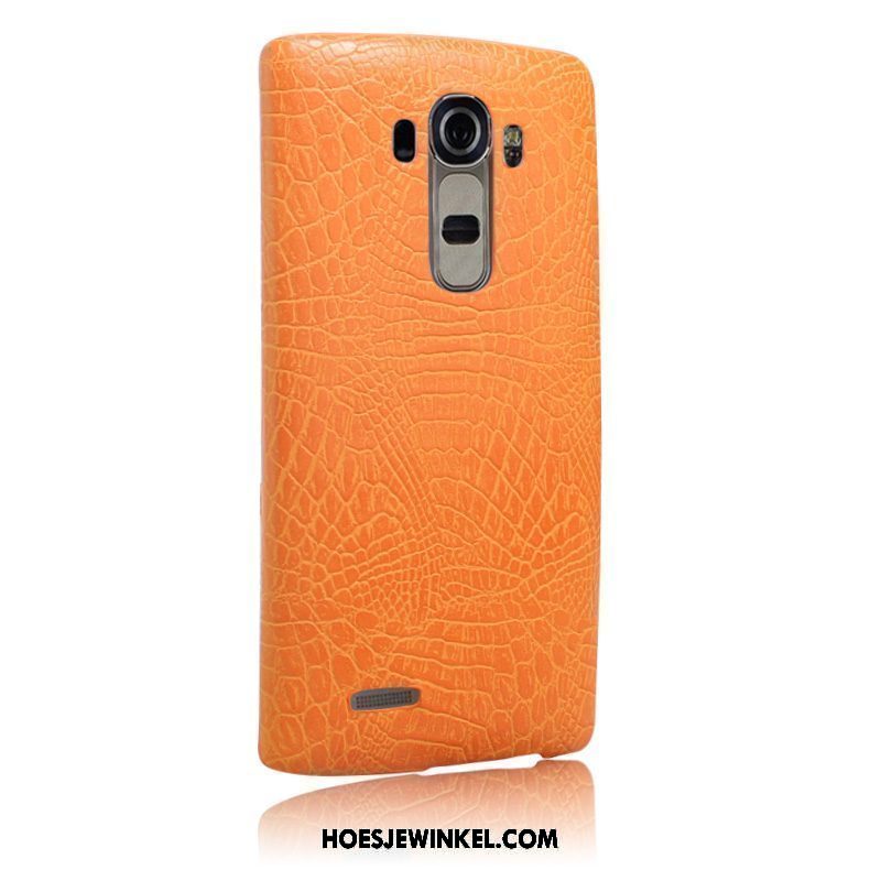 Lg G4 Hoesje Rood Anti-fall Hoes, Lg G4 Hoesje Bescherming Leer