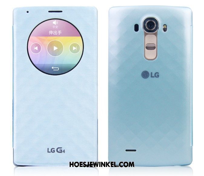 Lg G4 Hoesje Winterslaap Leren Etui Roze, Lg G4 Hoesje Rood Folio