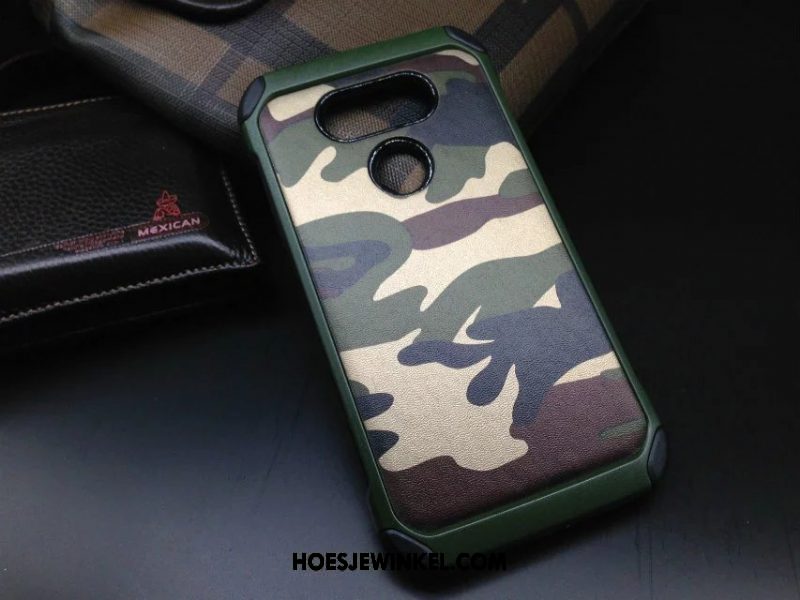 Lg G5 Hoesje Bescherming Scheppend Mobiele Telefoon, Lg G5 Hoesje Siliconen Camouflage Braun