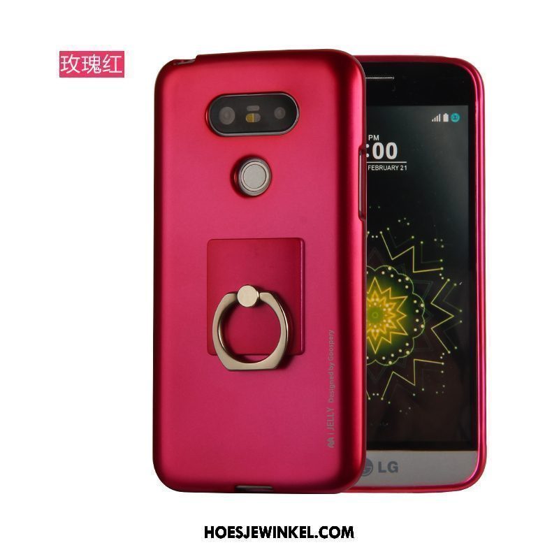 Lg G5 Hoesje Geel Ring All Inclusive, Lg G5 Hoesje Hoes Zacht