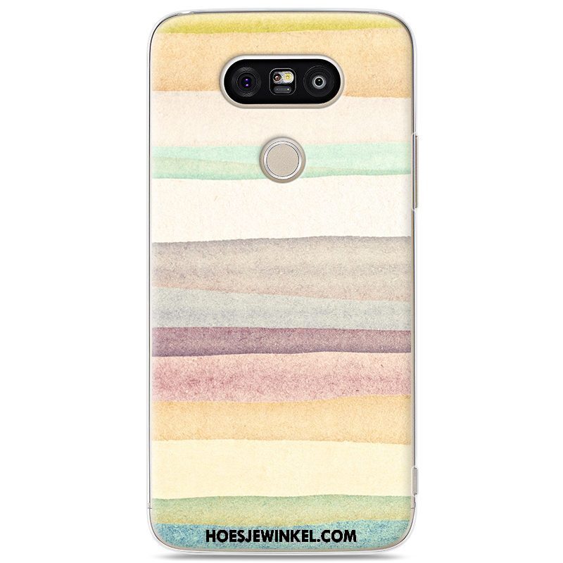 Lg G5 Hoesje Geschilderd Purper Spotprent, Lg G5 Hoesje Mobiele Telefoon Scheppend