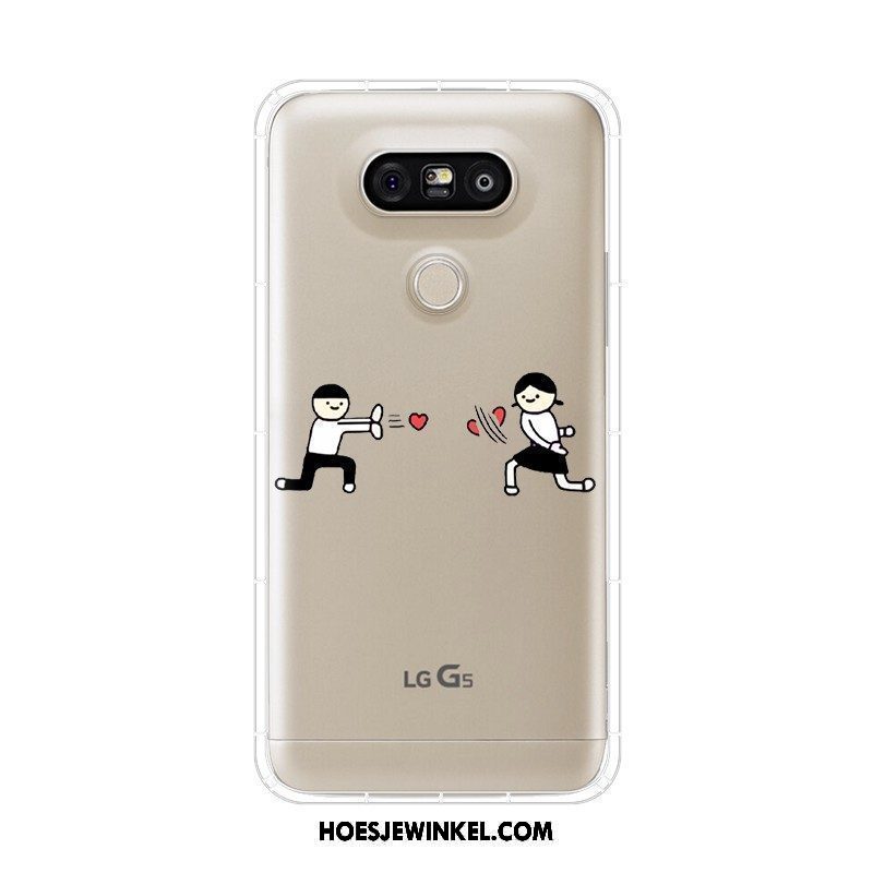 Lg G5 Hoesje Hanger Zacht Gasbag, Lg G5 Hoesje Blauw Bescherming