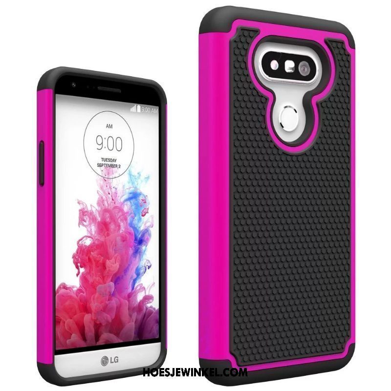 Lg G5 Hoesje Zacht Hoes Anti-fall, Lg G5 Hoesje Donkerblauw Mobiele Telefoon