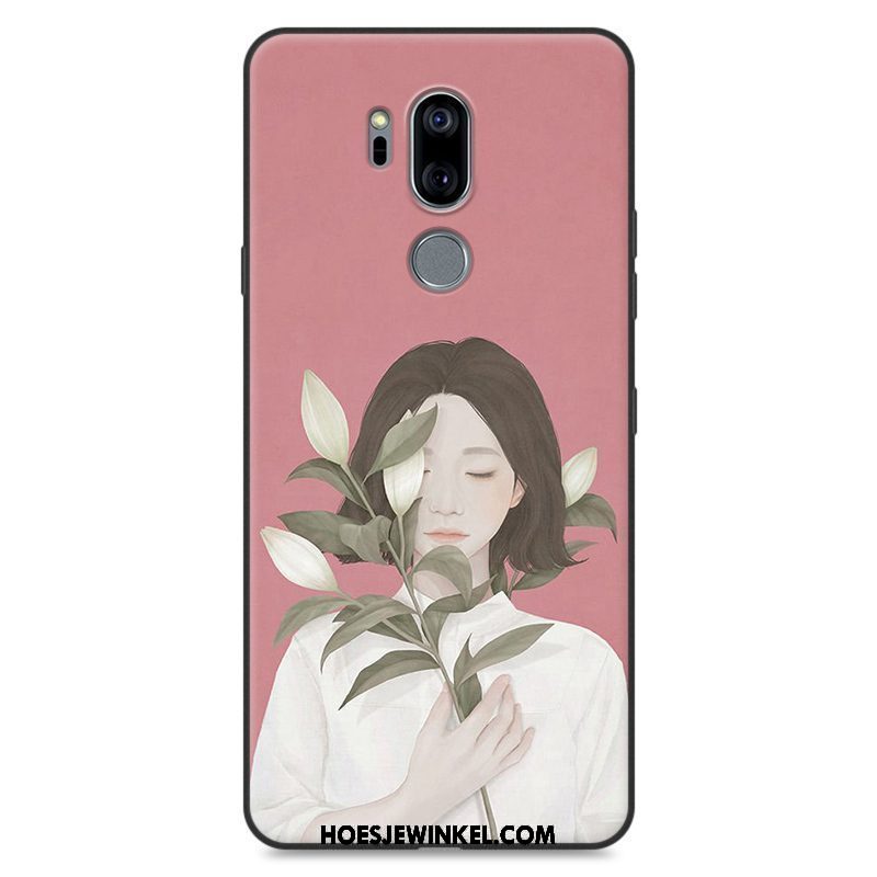 Lg G7 Thinq Hoesje Anti-fall Trend Zacht, Lg G7 Thinq Hoesje Hoes Bescherming