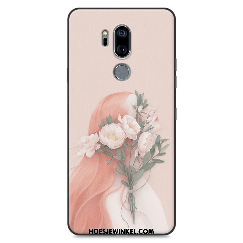 Lg G7 Thinq Hoesje Anti-fall Trend Zacht, Lg G7 Thinq Hoesje Hoes Bescherming