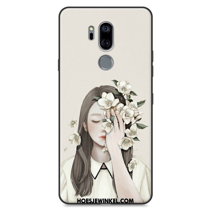 Lg G7 Thinq Hoesje Anti-fall Trend Zacht, Lg G7 Thinq Hoesje Hoes Bescherming