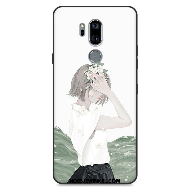 Lg G7 Thinq Hoesje Anti-fall Trend Zacht, Lg G7 Thinq Hoesje Hoes Bescherming