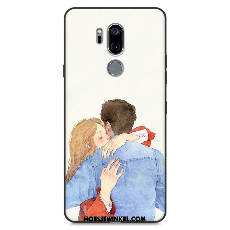 Lg G7 Thinq Hoesje Anti-fall Trend Zacht, Lg G7 Thinq Hoesje Hoes Bescherming