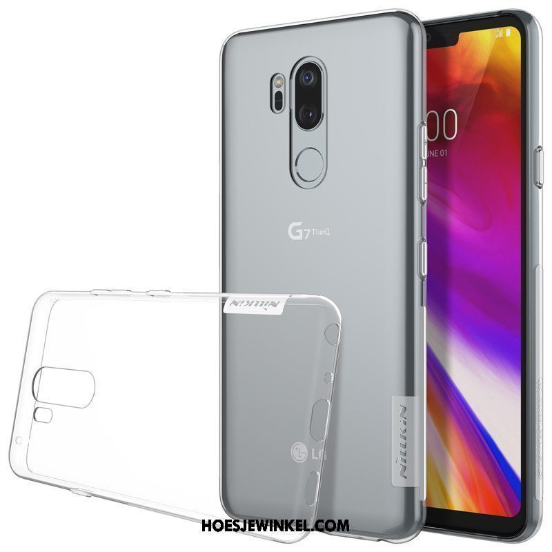 Lg G7 Thinq Hoesje Goud Grijs Diepe Kleur, Lg G7 Thinq Hoesje Bescherming Siliconen