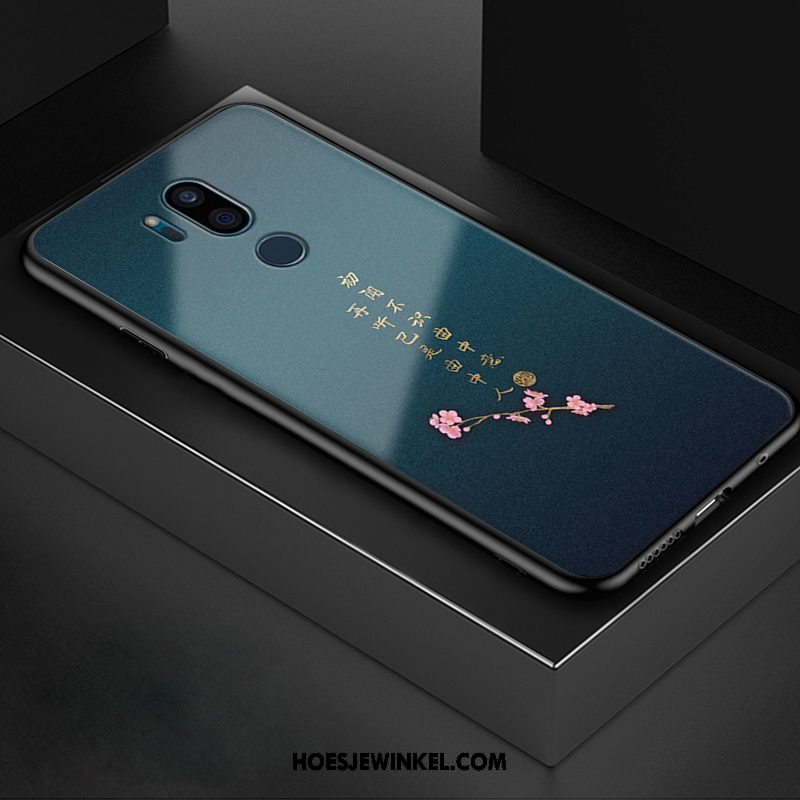 Lg G7 Thinq Hoesje Mobiele Telefoon Bescherming Mooie, Lg G7 Thinq Hoesje Hoes Blauw