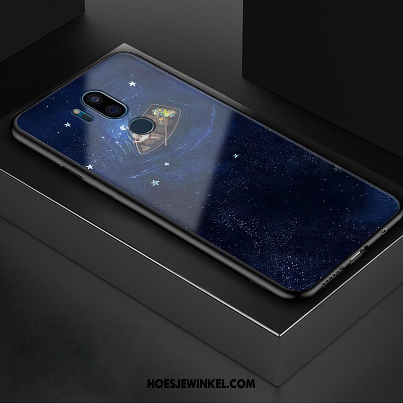 Lg G7 Thinq Hoesje Mobiele Telefoon Bescherming Mooie, Lg G7 Thinq Hoesje Hoes Blauw