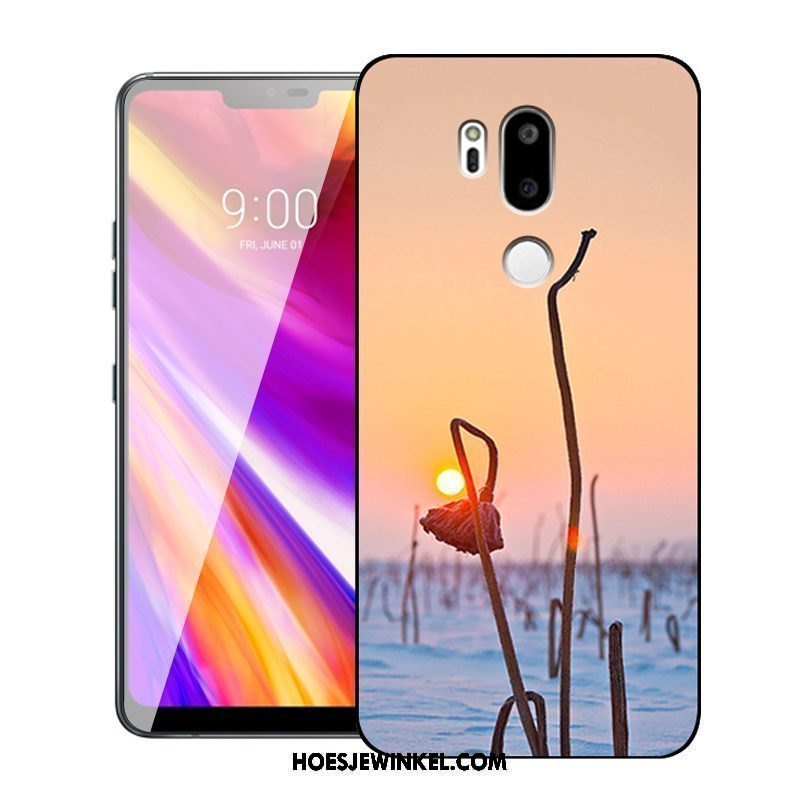 Lg G7 Thinq Hoesje Vers Hoes Siliconen, Lg G7 Thinq Hoesje Eenvoudige Mini