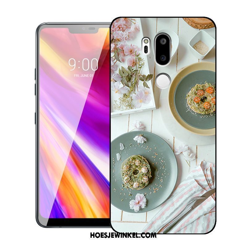 Lg G7 Thinq Hoesje Vers Hoes Siliconen, Lg G7 Thinq Hoesje Eenvoudige Mini