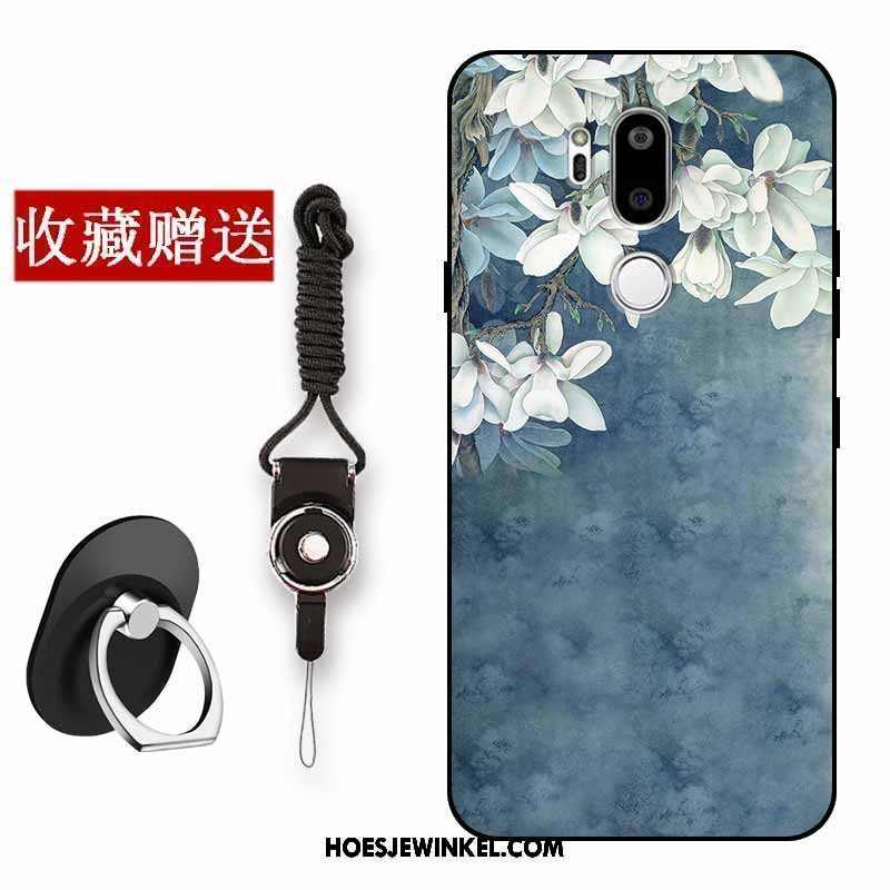 Lg G7 Thinq Hoesje Zacht Anti-fall Blauw, Lg G7 Thinq Hoesje Mobiele Telefoon Hoes