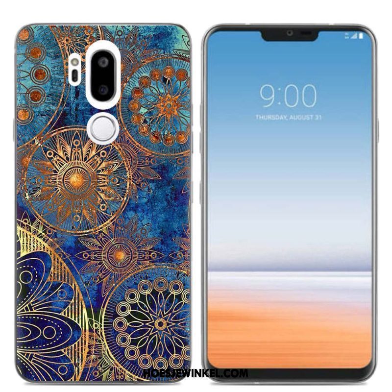 Lg G7 Thinq Hoesje Zacht Doorzichtig Persoonlijk, Lg G7 Thinq Hoesje Eenvoudige Trend