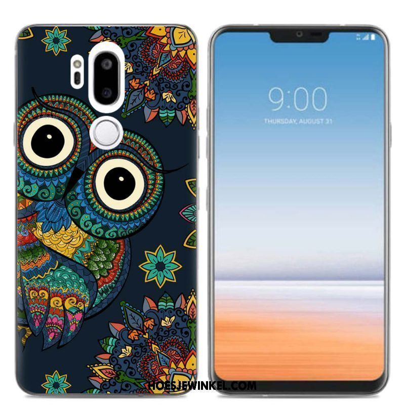 Lg G7 Thinq Hoesje Zacht Doorzichtig Persoonlijk, Lg G7 Thinq Hoesje Eenvoudige Trend