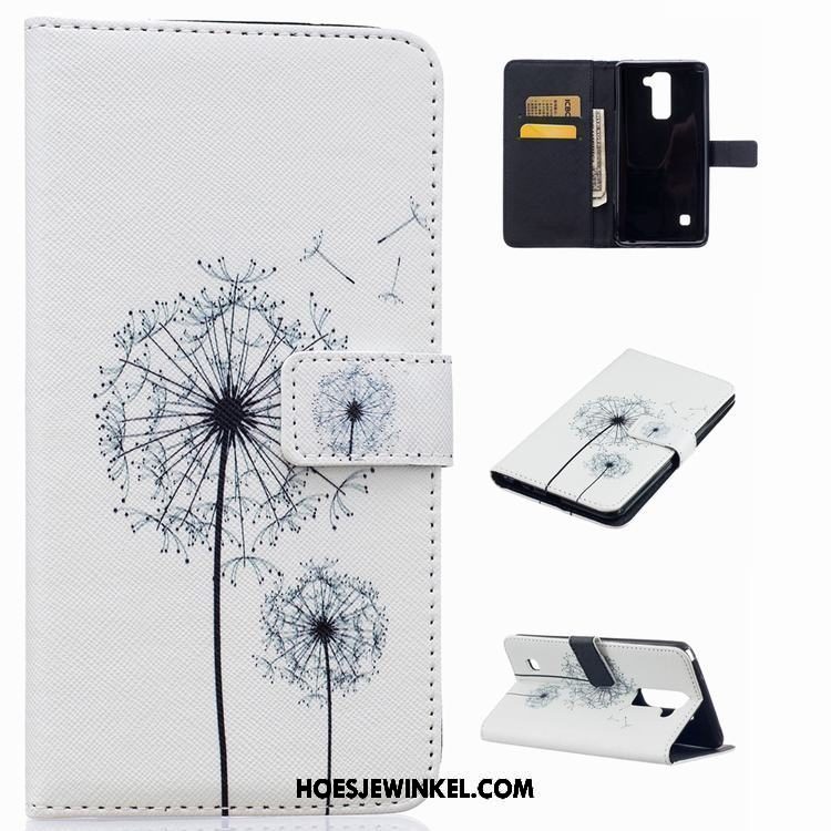 Lg K11 Hoesje Leren Etui Mobiele Telefoon Folio, Lg K11 Hoesje Bescherming Hoes